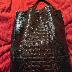 Brahmin Pecan Bucket Bag